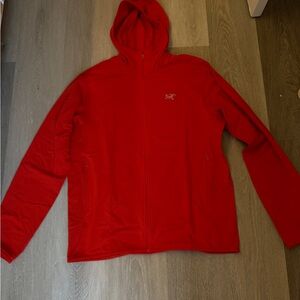 Arc'teryx Vibrant Red Hooded Jacket